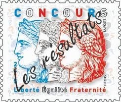 Résultats concours création de timbre